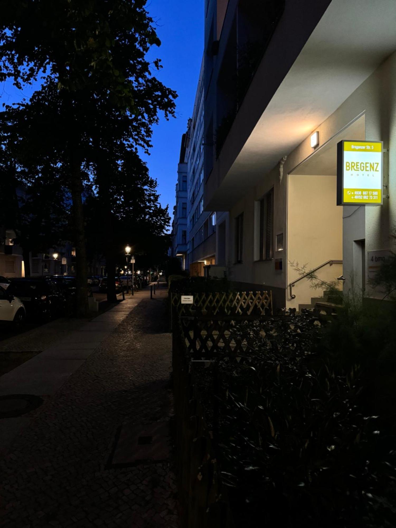 Hotel Bregenz Berlin Exterior photo